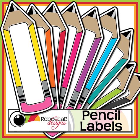 Free Printable Pencil Labels